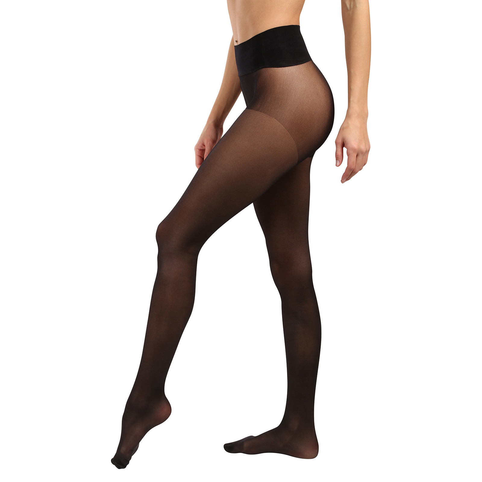 Dámské silonové punčochy Golden Lady Comfort 20 DEN černé (38FUT 009A) S