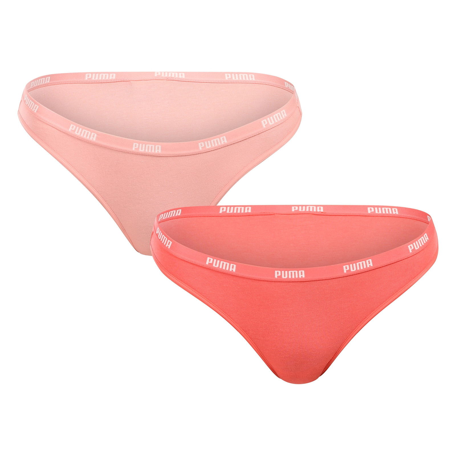 2PACK dámské kalhotky Puma růžové (603031001 025) L