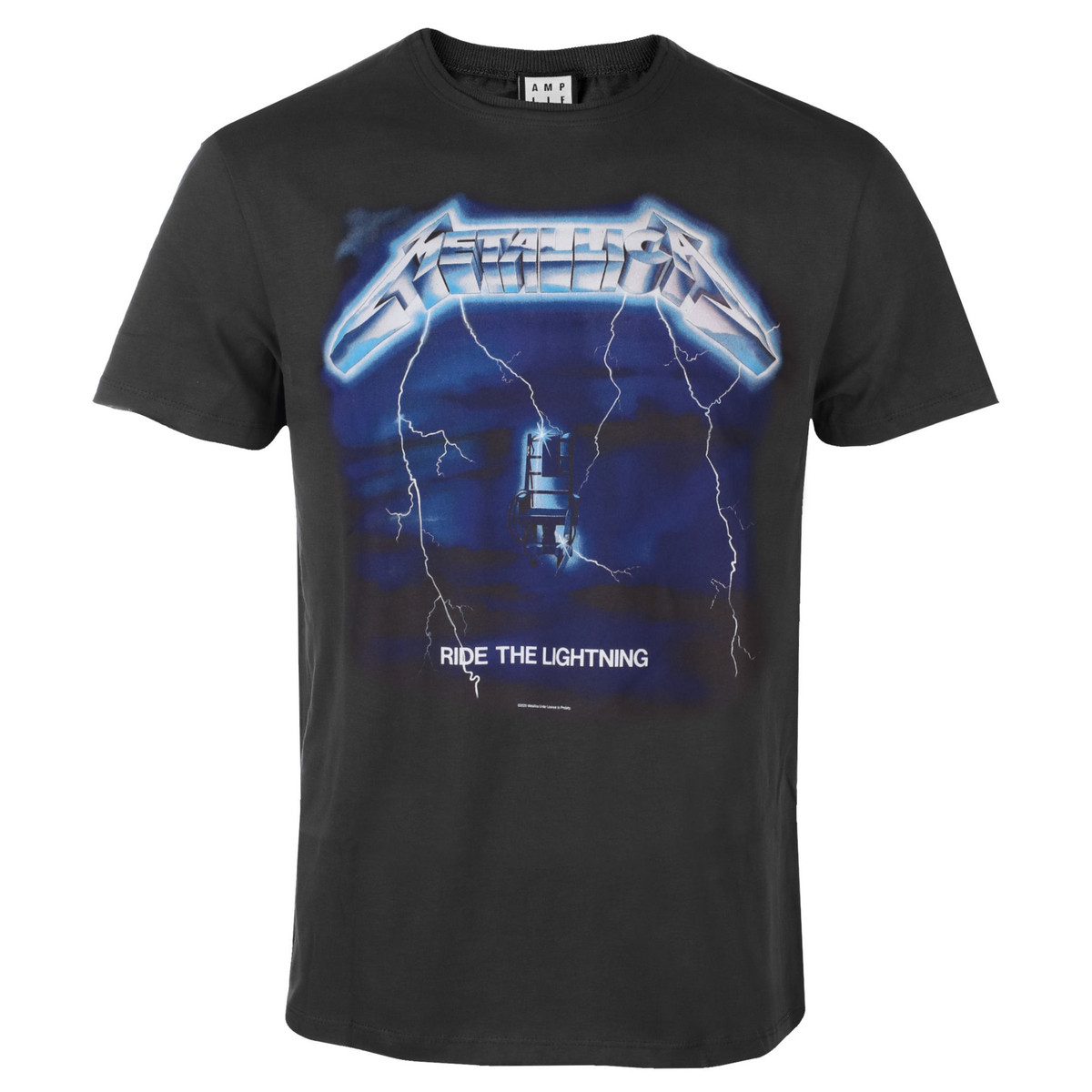 Tričko metal pánské Metallica - Ride The Lightning - AMPLIFIED - ZAV210MRL S