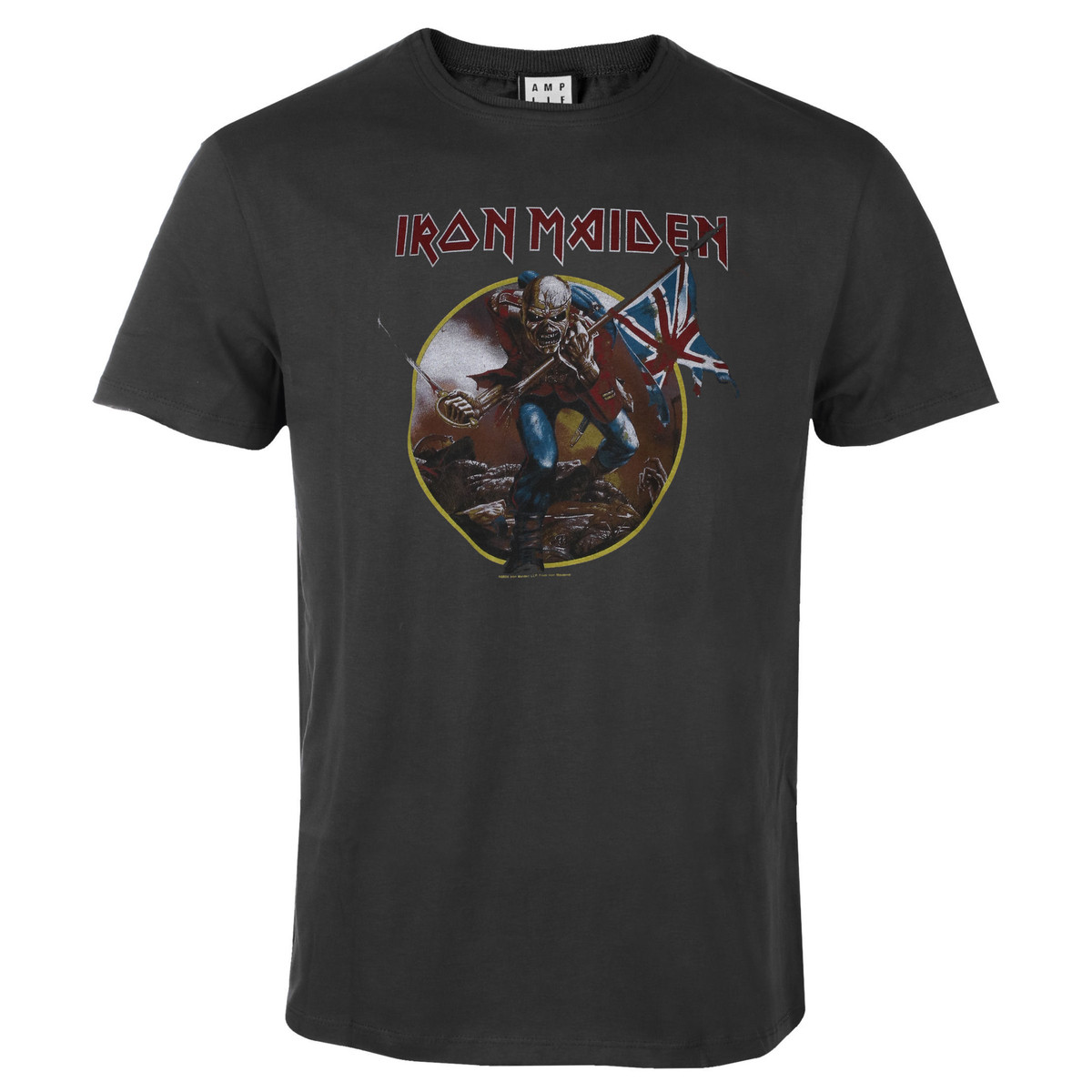 Tričko metal pánské Iron Maiden - TROOPER - AMPLIFIED - ZAVE210TRO S