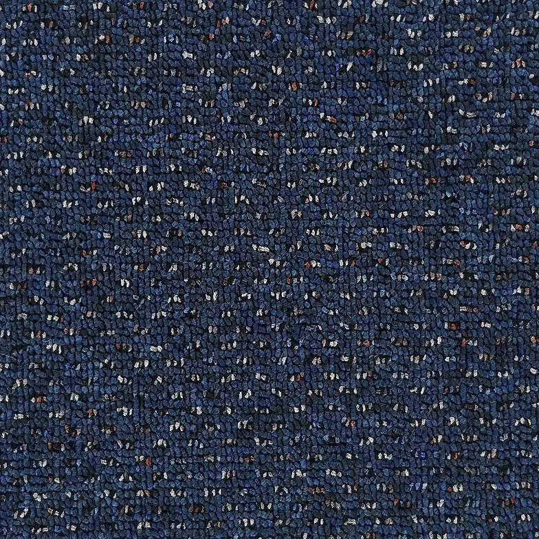 Metrážový koberec New Techno 3535 tm. modré, zátěžový - Rozměr na míru cm