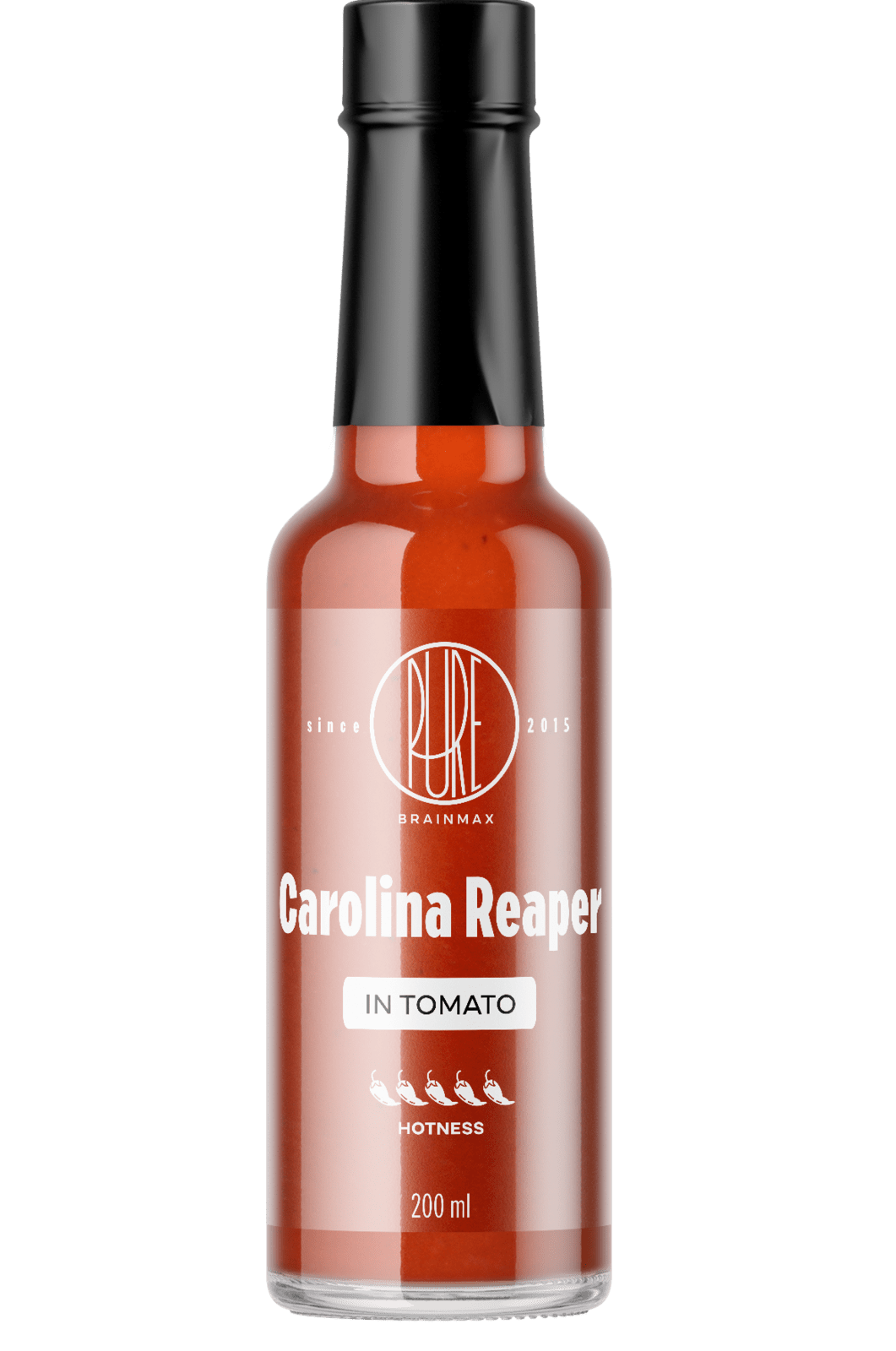 Extrémně pálivá rajčatová omáčka s chilli papričkou Carolina Reaper