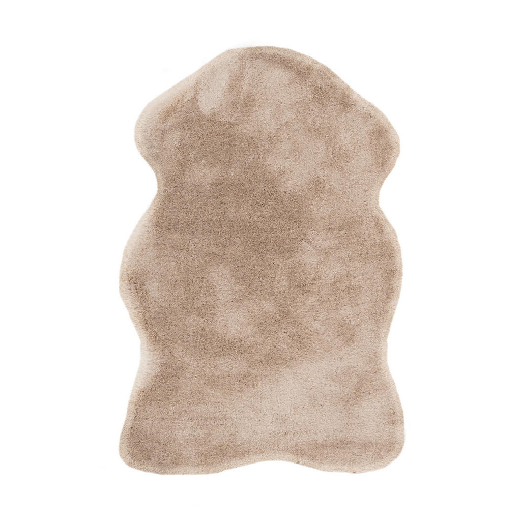 XXXL KOŽEŠINOVÝ KOBEREC, 60/90 cm, krémová