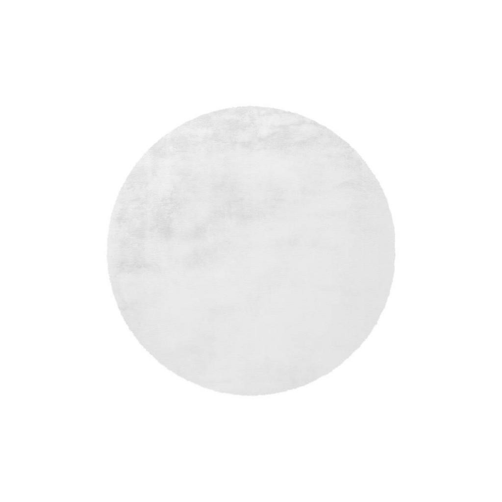 XXXL KOŽEŠINOVÝ KOBEREC, 160 cm bílá