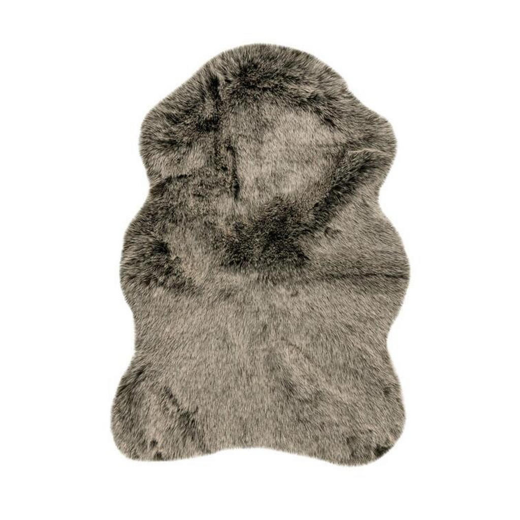 XXXL KOŽEŠINOVÝ KOBEREC, 60/90 cm, hnědá, olivově zelená