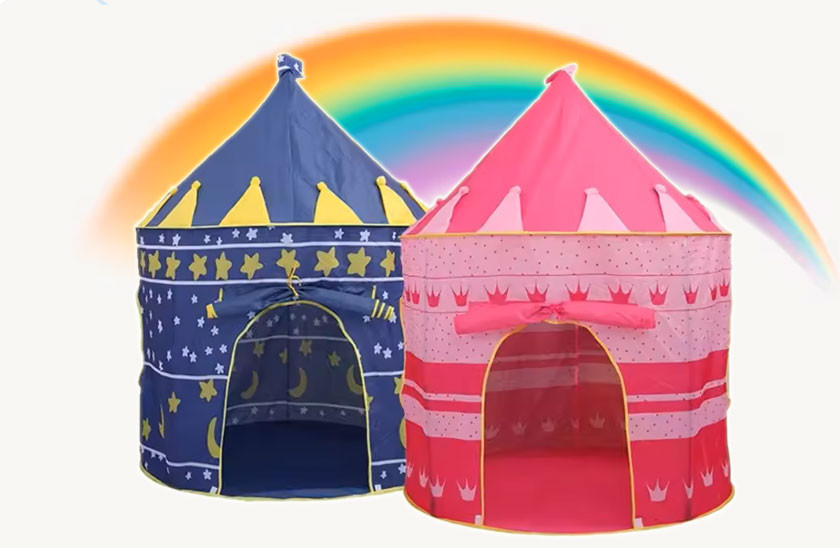 Dětský stan - Hrad pro prince či princeznu