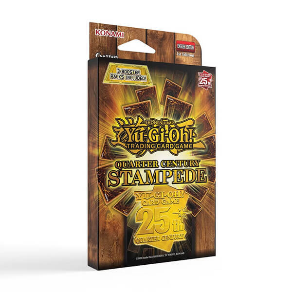 Yu-Gi-Oh Quarter Century Stampede Tuck Box (3x Booster)
