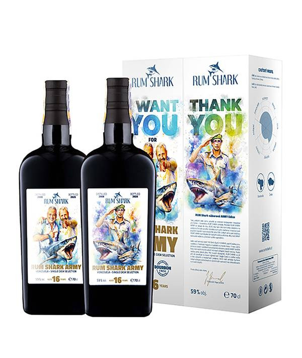 Rum Shark Multi Sada Rum Shark Army  59,0% 1,4 l