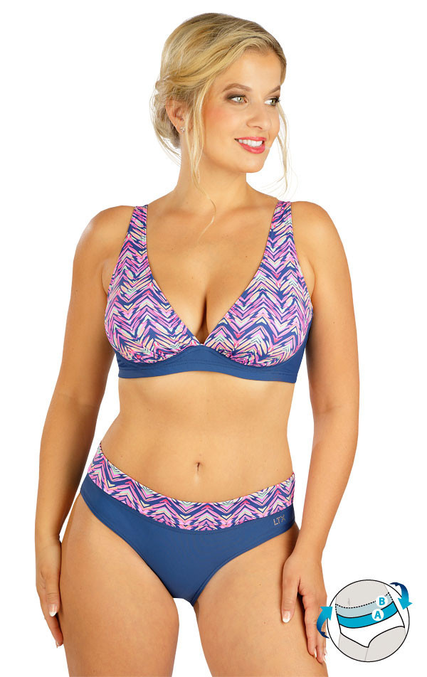 Plavkové kalhotky bokové 6e093 litex 38