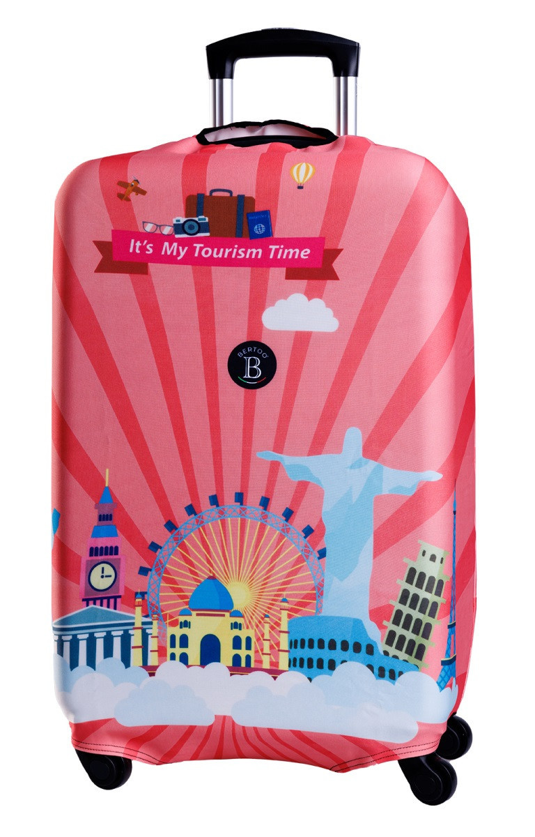 Obal na cestovní kufr bertoo - tourism time l