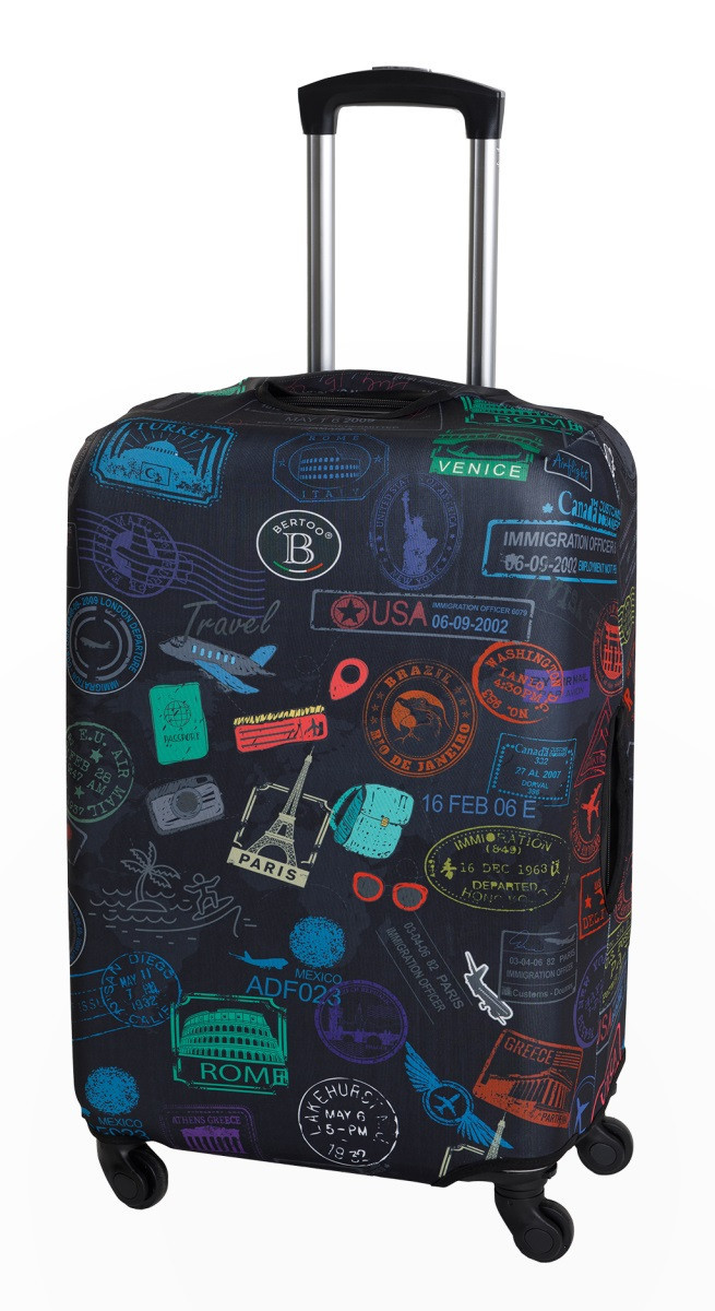 Obal na cestovní kufr bertoo - travel dark l