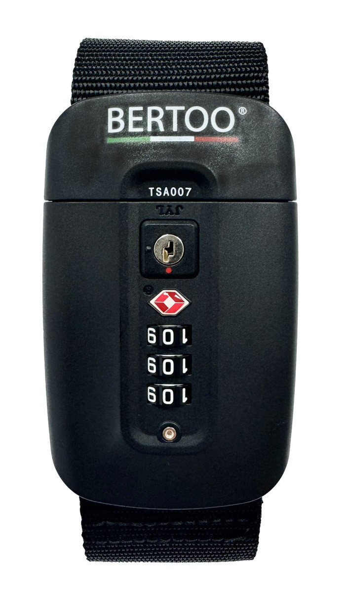 Popruh na kufr s tsa zámkem uni