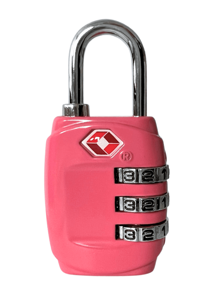 Visací zámek tsa růžový uni