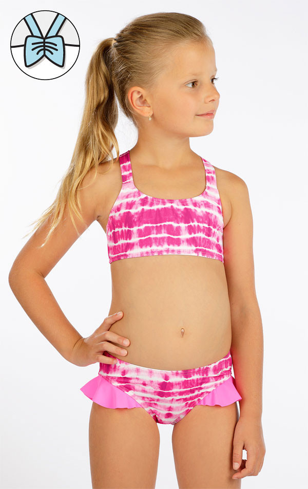 Dívčí plavkový top 6f382 litex 104