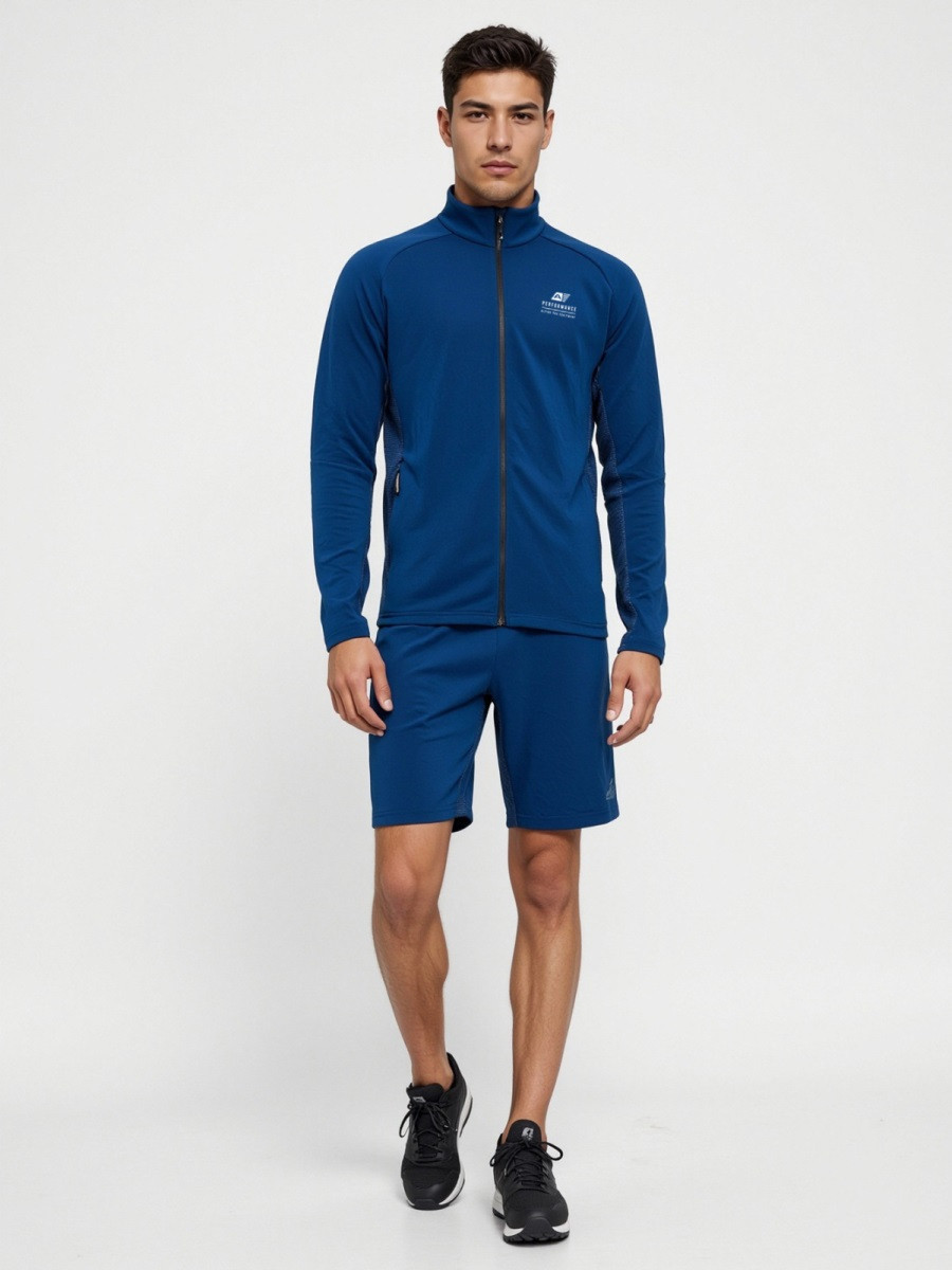 Pánská rychleschnoucí mikina alpine pro goll 2 modrá 3xl