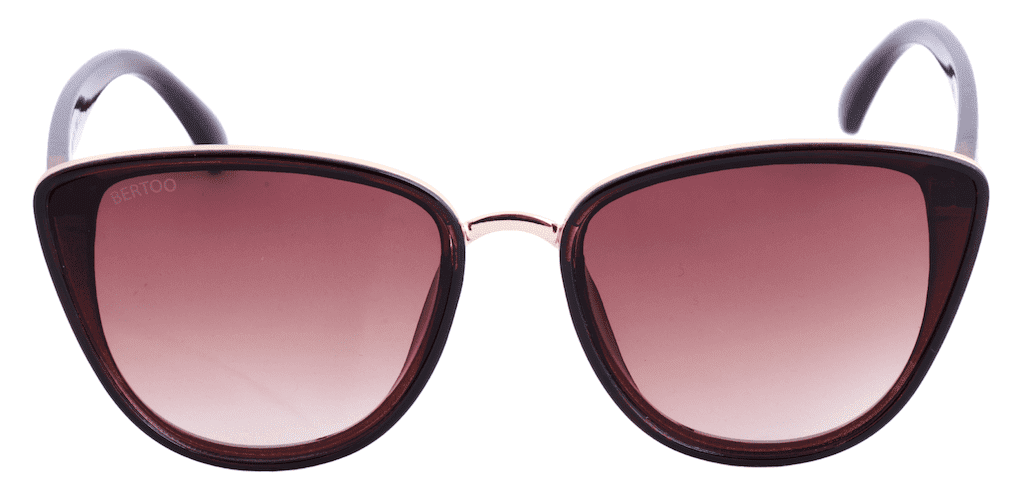 Dámské sluneční brýle bertoo silvia růžová/hnědá uni