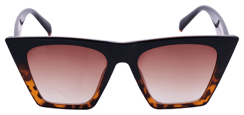 Dámské sluneční brýle bertoo lucia černá/hnědá uni