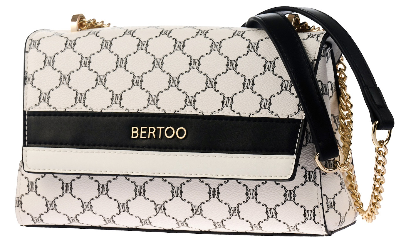 Dámská kabelka bertoo giulia bílá/černá uni