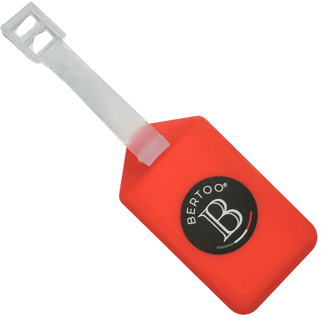 Bertoo jmenovka na zavazadlo giorgia červená-pp uni