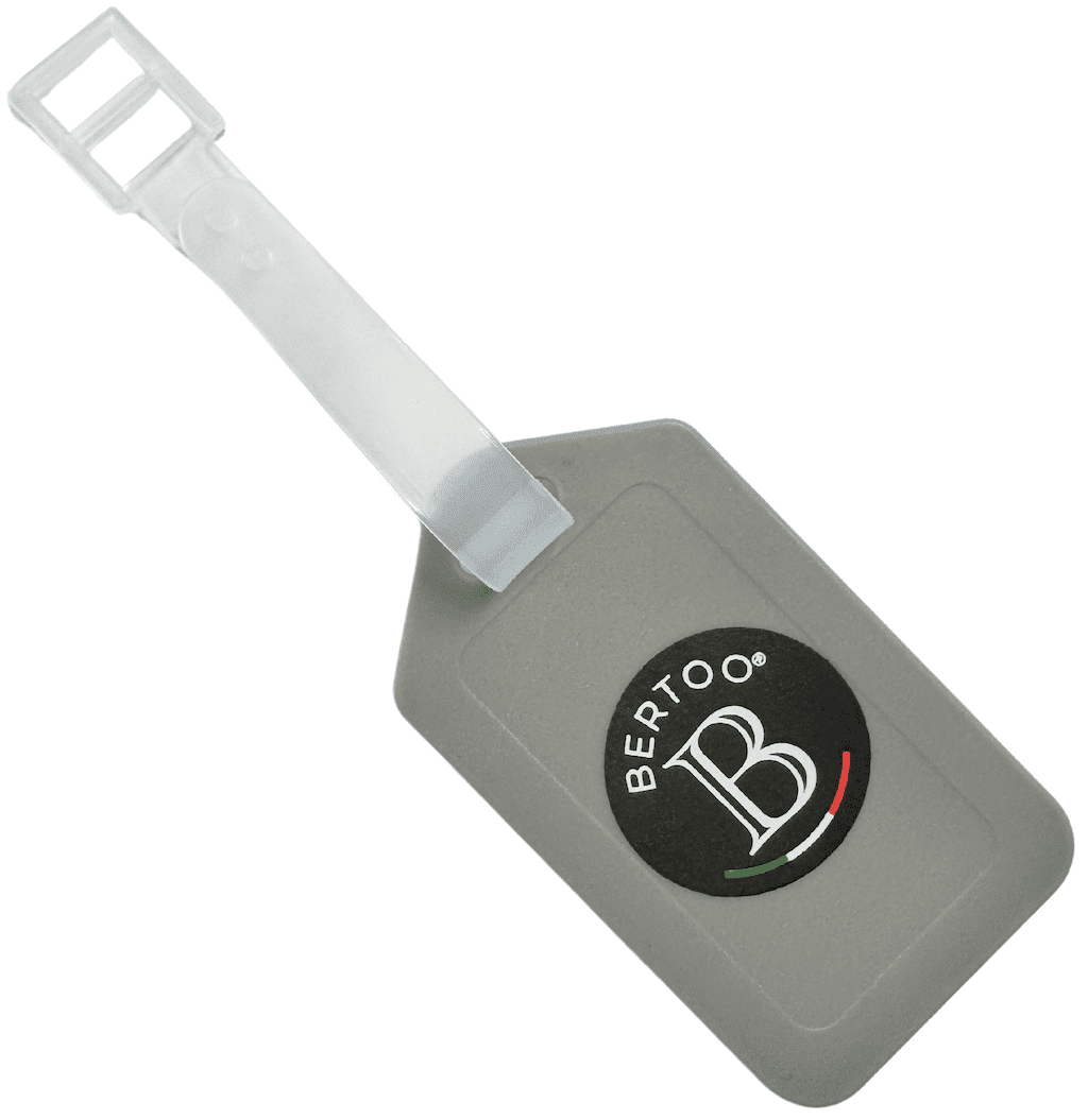 Bertoo jmenovka na zavazadlo giorgia šedá-pp uni