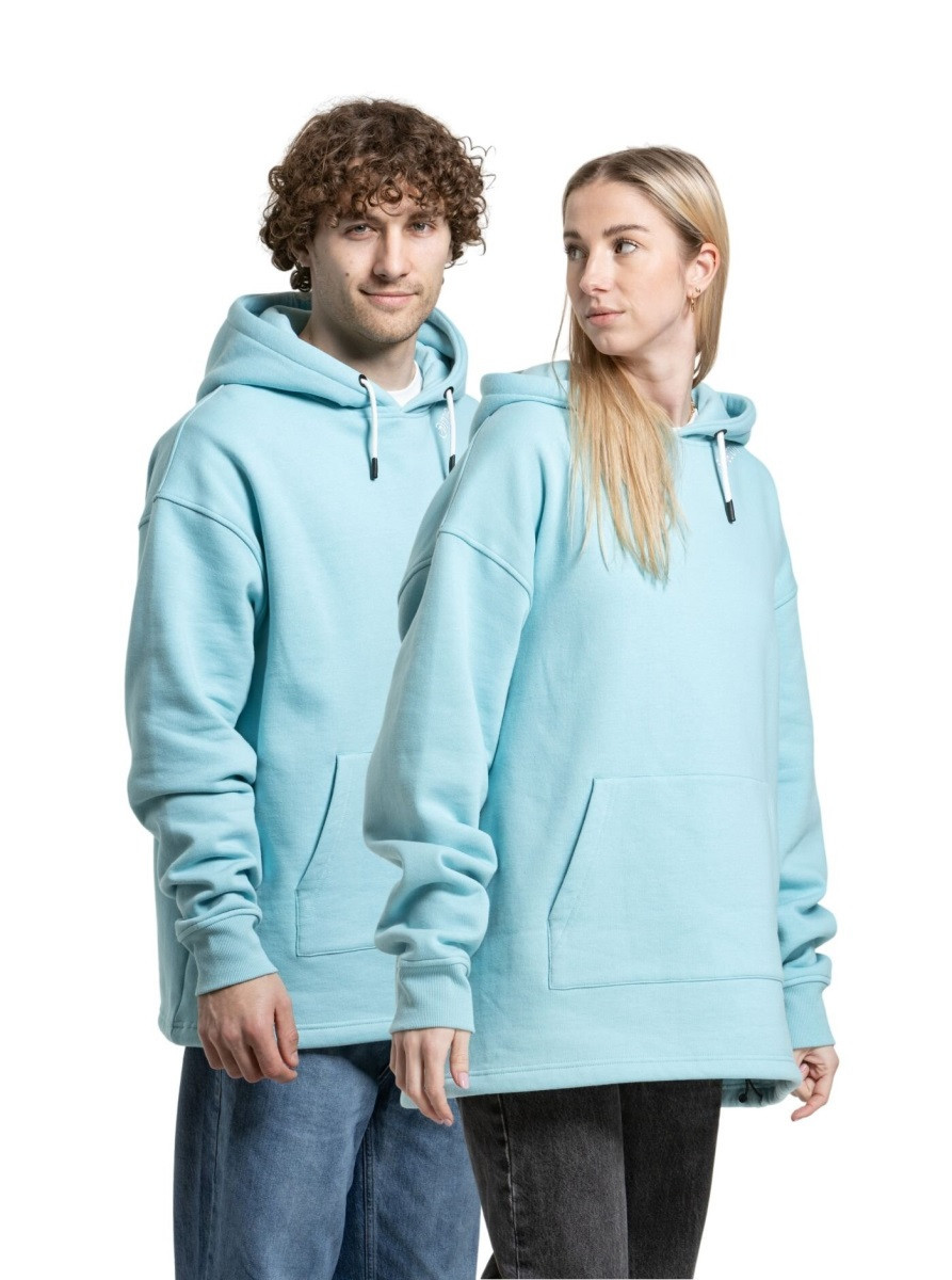 Dámská  mikina meatfly omani tyrkysová s