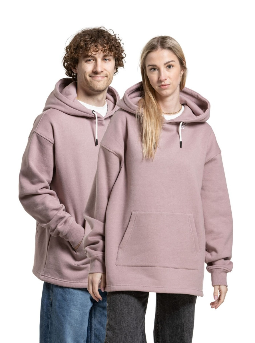 Dámská mikina meatfly omani starorůžová s