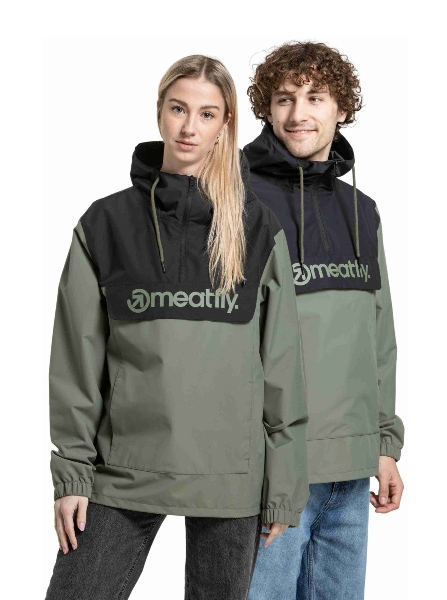 Unisex street bunda meatfly noah olivová xs