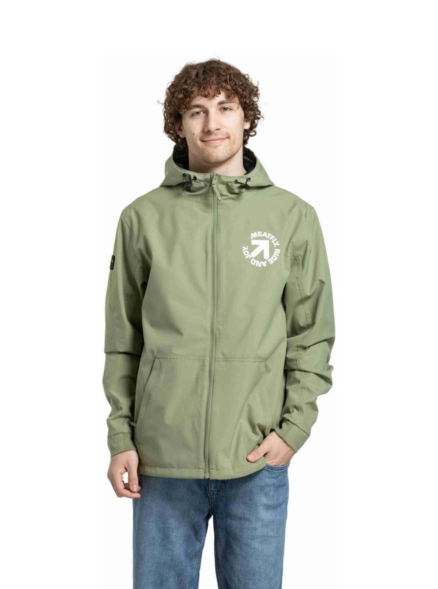 Pánská street bunda meatfly finn olivová m