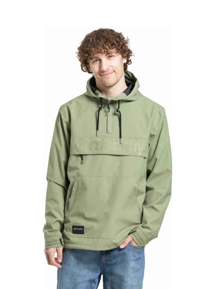 Pánská street bunda meatfly garen olivová s