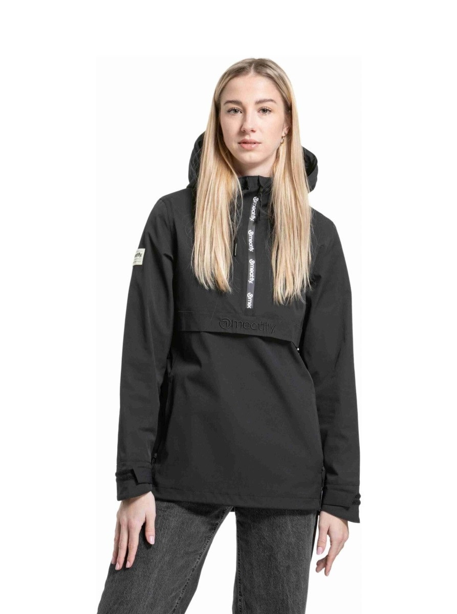Dámská street bunda meatfly kalle černá/černá xs