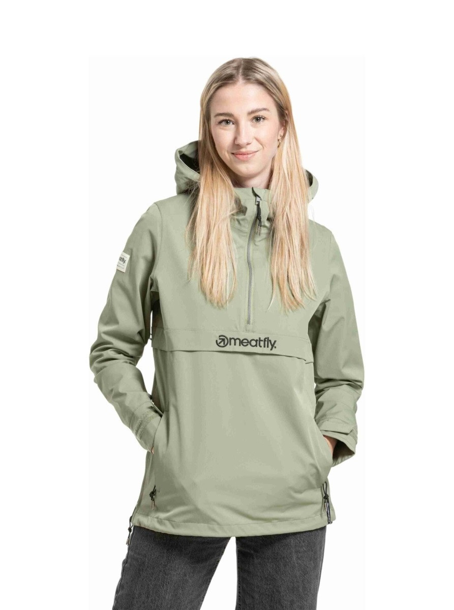 Dámská street bunda meatfly kalle olivová m