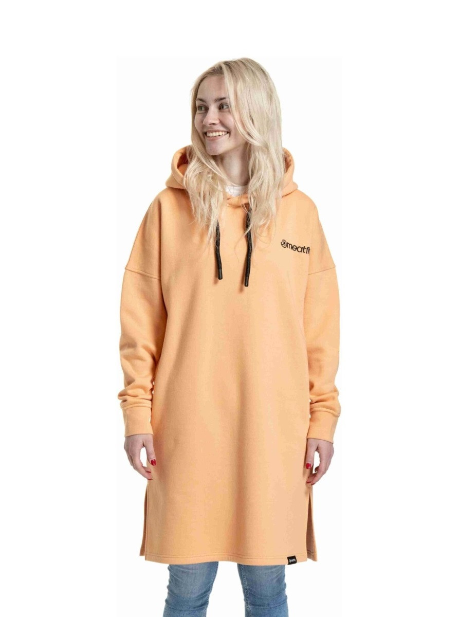 Dámská mikina meatfly zyra broskvová xs