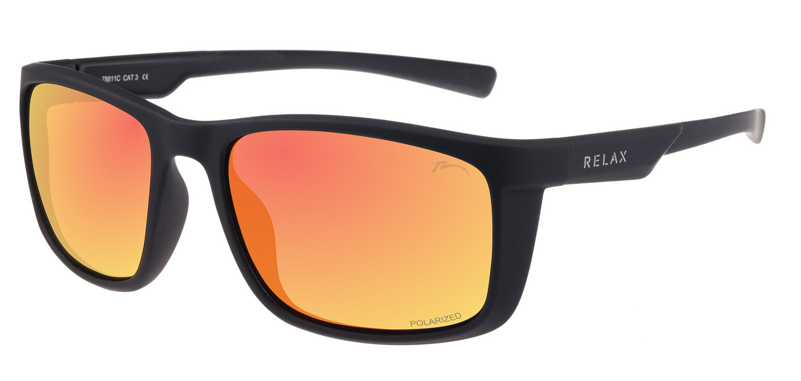 RELAX polarizační sportovní sluneční brýle Peri R5432C