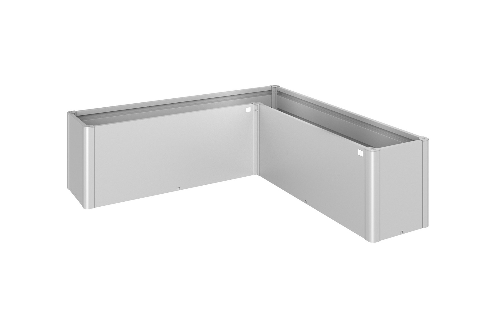 Truhlík Biohort BELVEDERE MIDI L200, stříbrná metalíza