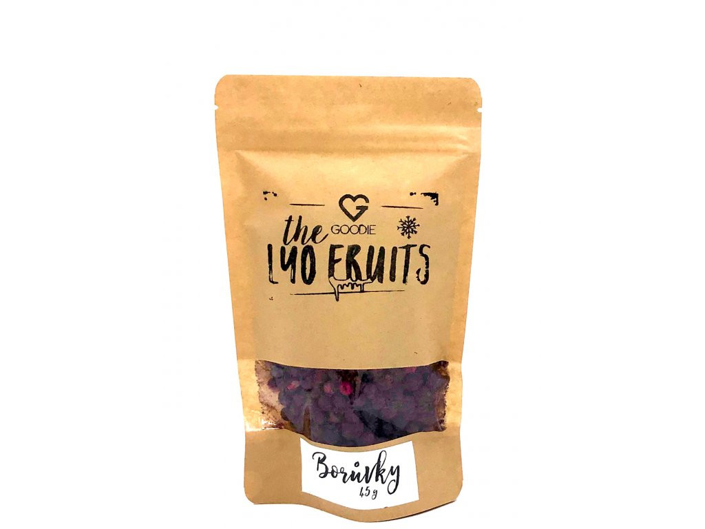 GOODIE Lyofilizované borůvky 45 g