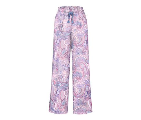 Tchibo - Pohodlné tkané kalhoty - pro ženy - vel. XS 32/34 - barva: vícebarevná