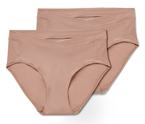 Tchibo - Bokové kalhotky - barva: béžová