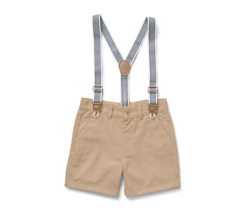 Tchibo - Dětské šortky - pro miminko - vel. 74/80 - barva: modrá