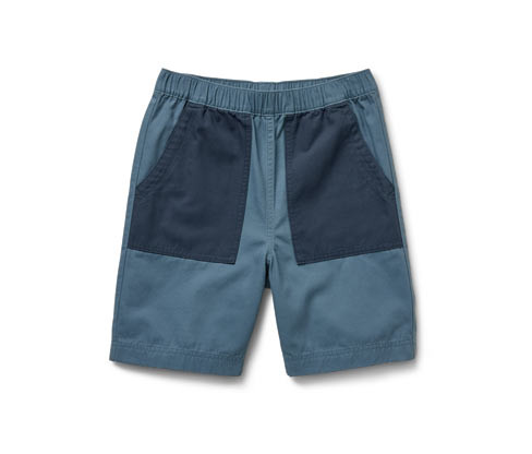 Tchibo - Dětské bermudy - pro kluky - vel. 98/104 - barva: modrá