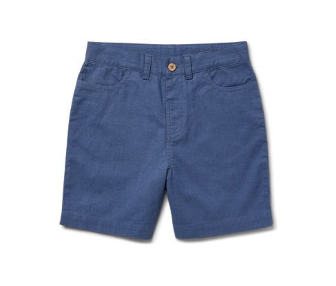 Tchibo - Dětské šortky - pro kluky - vel. 122/128 - barva: modrá