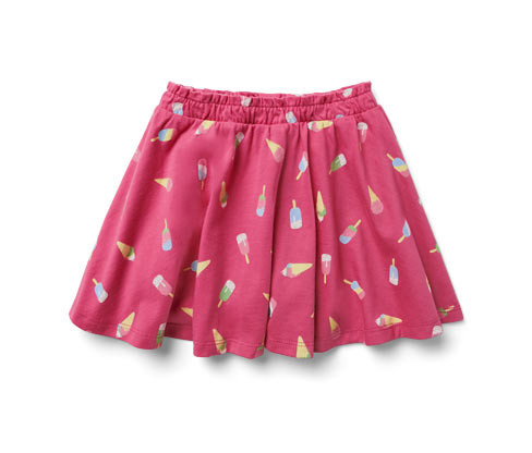 Tchibo - Dívčí žerzejová sukně s šortkami - vel. 86/92 - barva: růžová