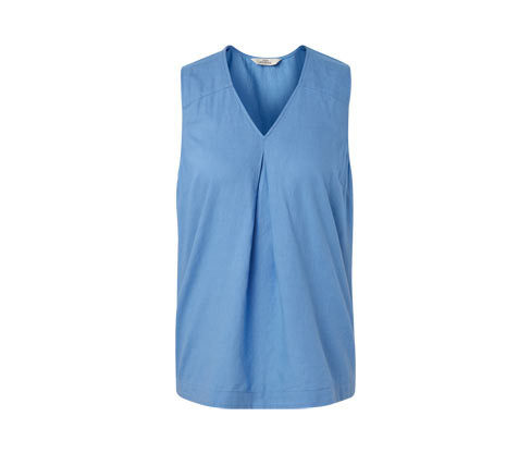 Tchibo - Lněná halenka bez rukávů - pro ženy - vel. 36