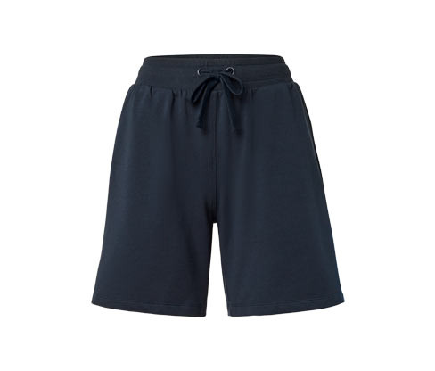 Tchibo - Teplákové bermudy - pro ženy - vel. XS 32/34 - barva: modrá