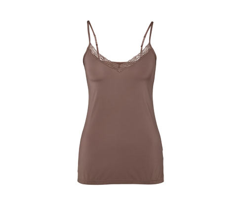 Tchibo - Košilka - pro ženy - vel. S 36/38 - barva: hnědá