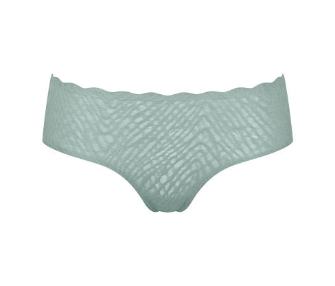 Bokové kalhotky sloggi Zero Feel Bliss Hipster - pro ženy - vel. S - barva: modrá/žakár