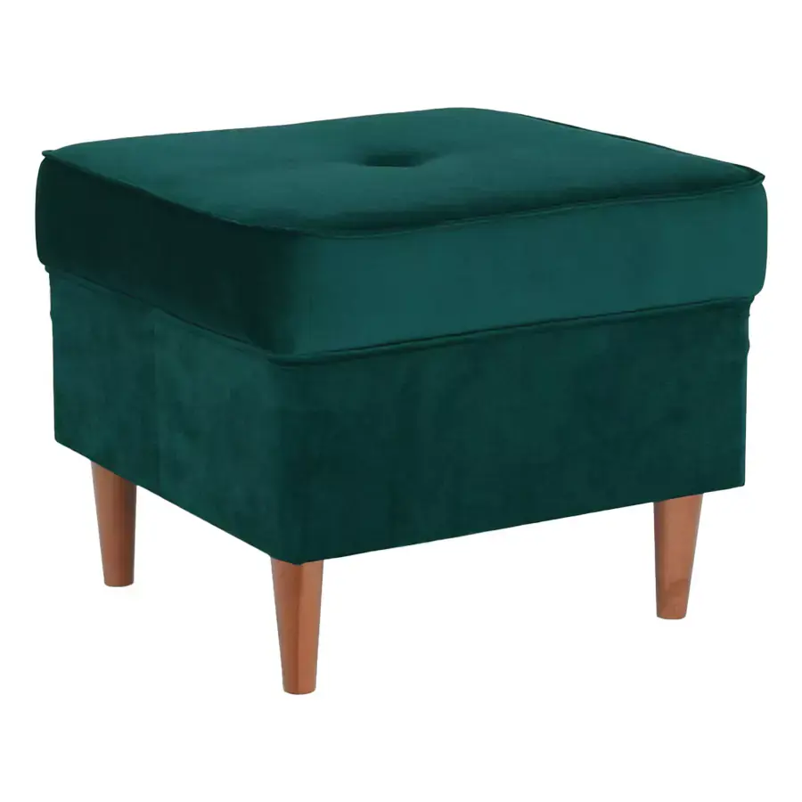 Tempo Kondela Taburet RUFINO 3 NEW, zelená/ořech