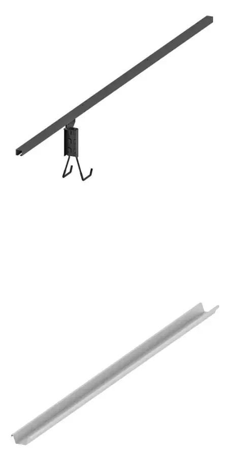 Rojaplast Lišta na kola k zahradní skříni AVOCADO B