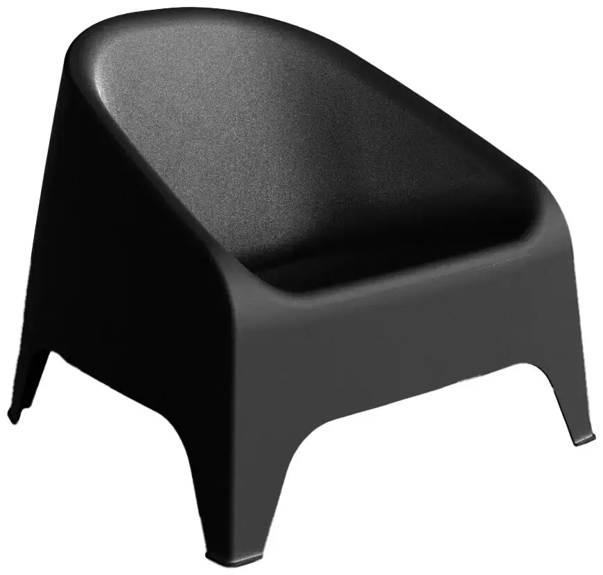 TOOMAX MATERA plastové křeslo - grafit