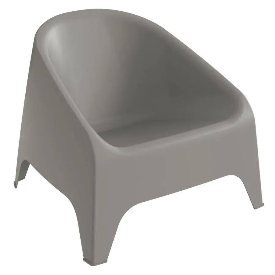 TOOMAX MATERA plastové křeslo - šedá