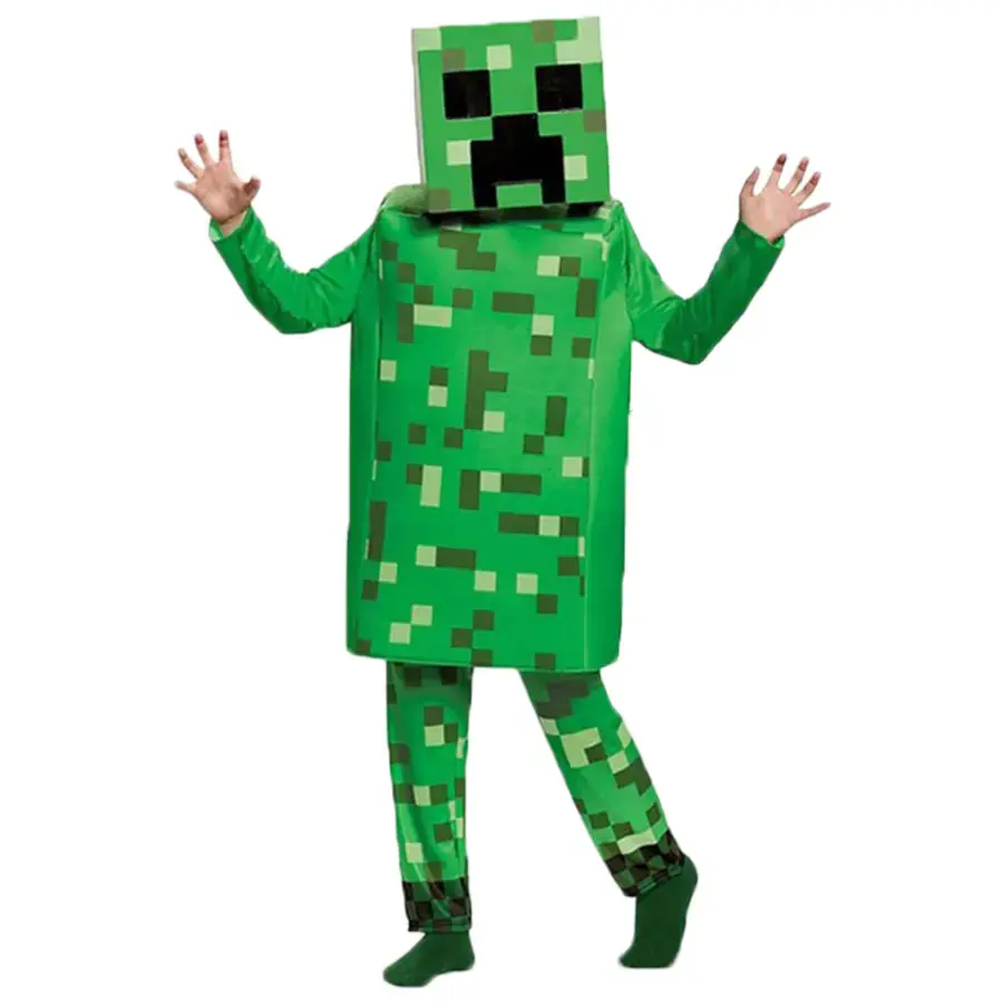 FunCo Dětský kostým 104/116 - Minecraft Creeper OPBH1499